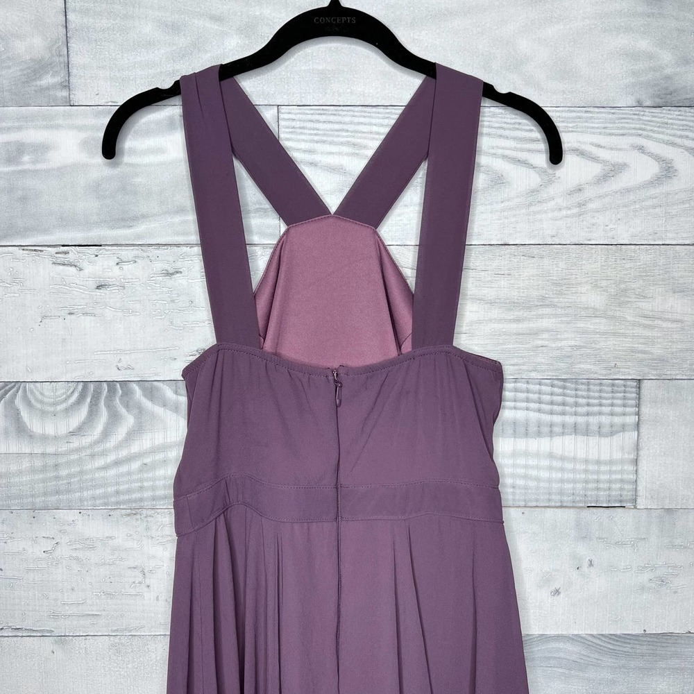 Lulu's Forevermore Dusty Purple Skater Dress - Picture 6 of 7
